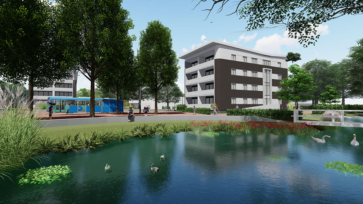 32 appartementen, Hurdegaryp