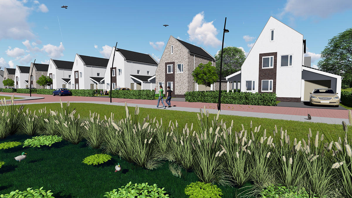 9 woningen, Dronten