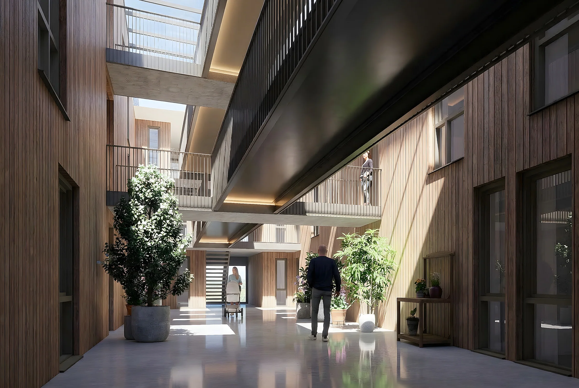 Appartementen aan het water — Licht in het hart