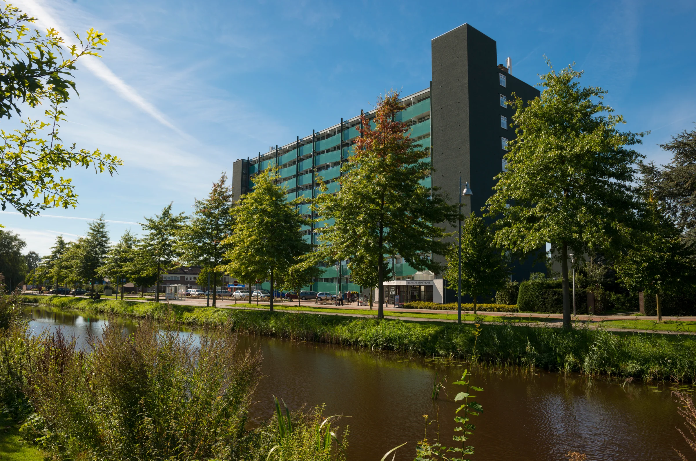 Drie flatgebouwen Hoogezand in Hoogezand