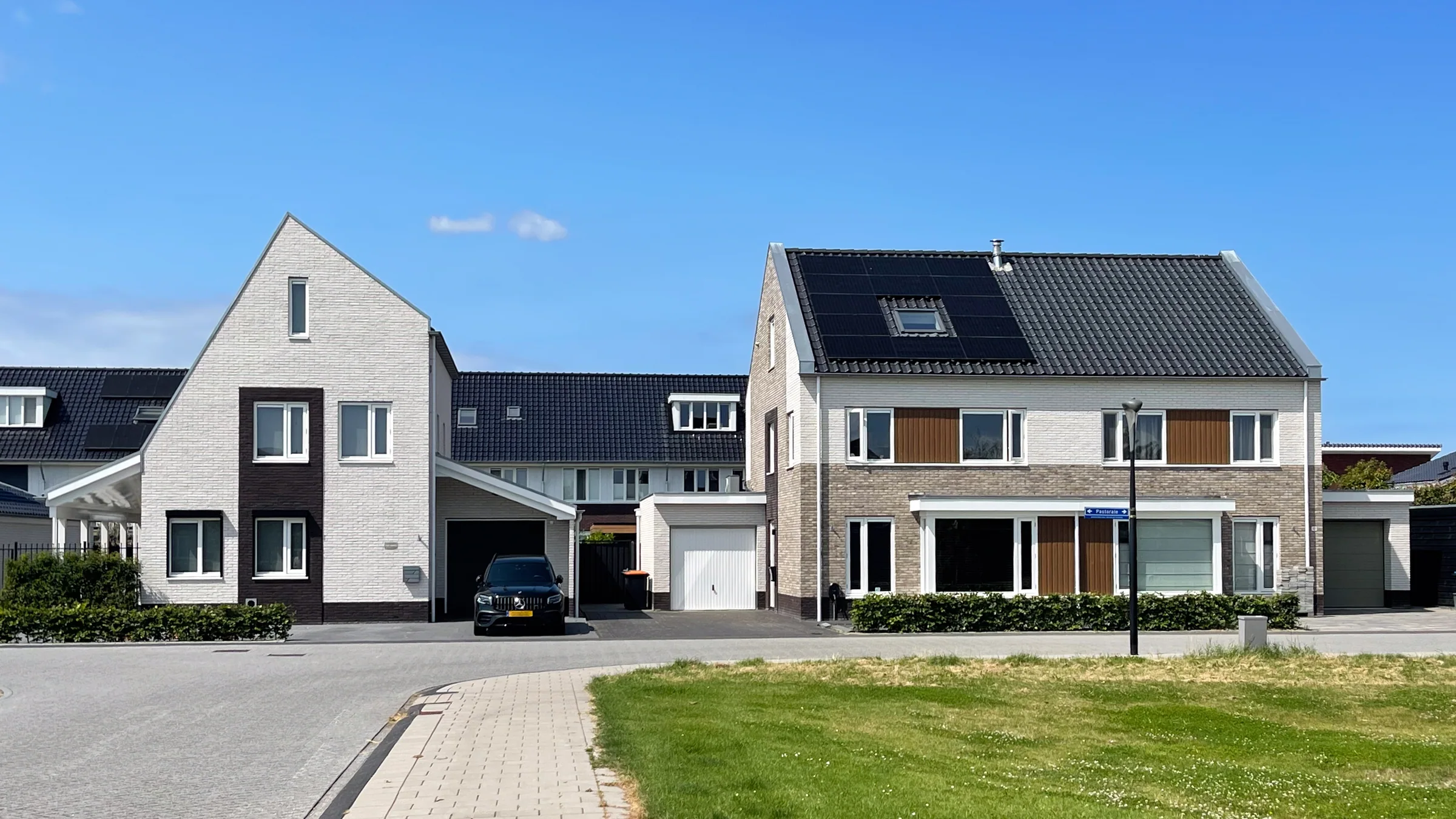 Negen woningen De Gilden — Verschil binnen dezelfde familie
