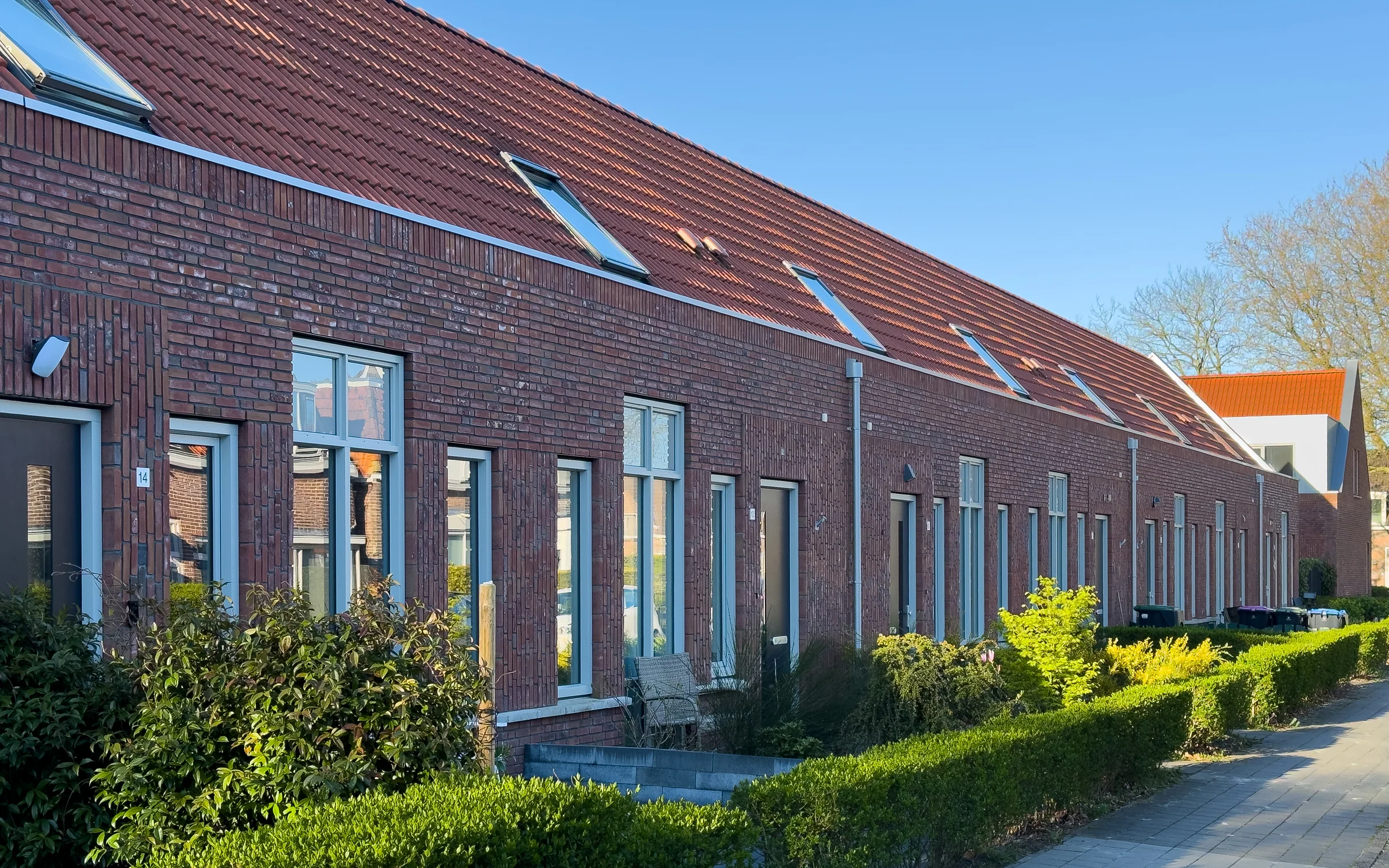 Schopperhof — Groen voor de gevel