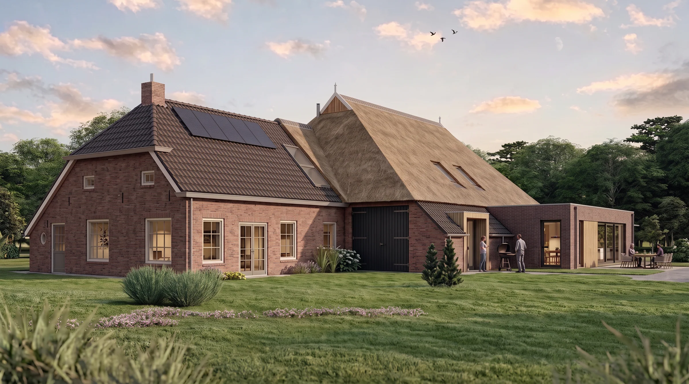 Woonboerderij Peize — Oud en nieuw in gesprek