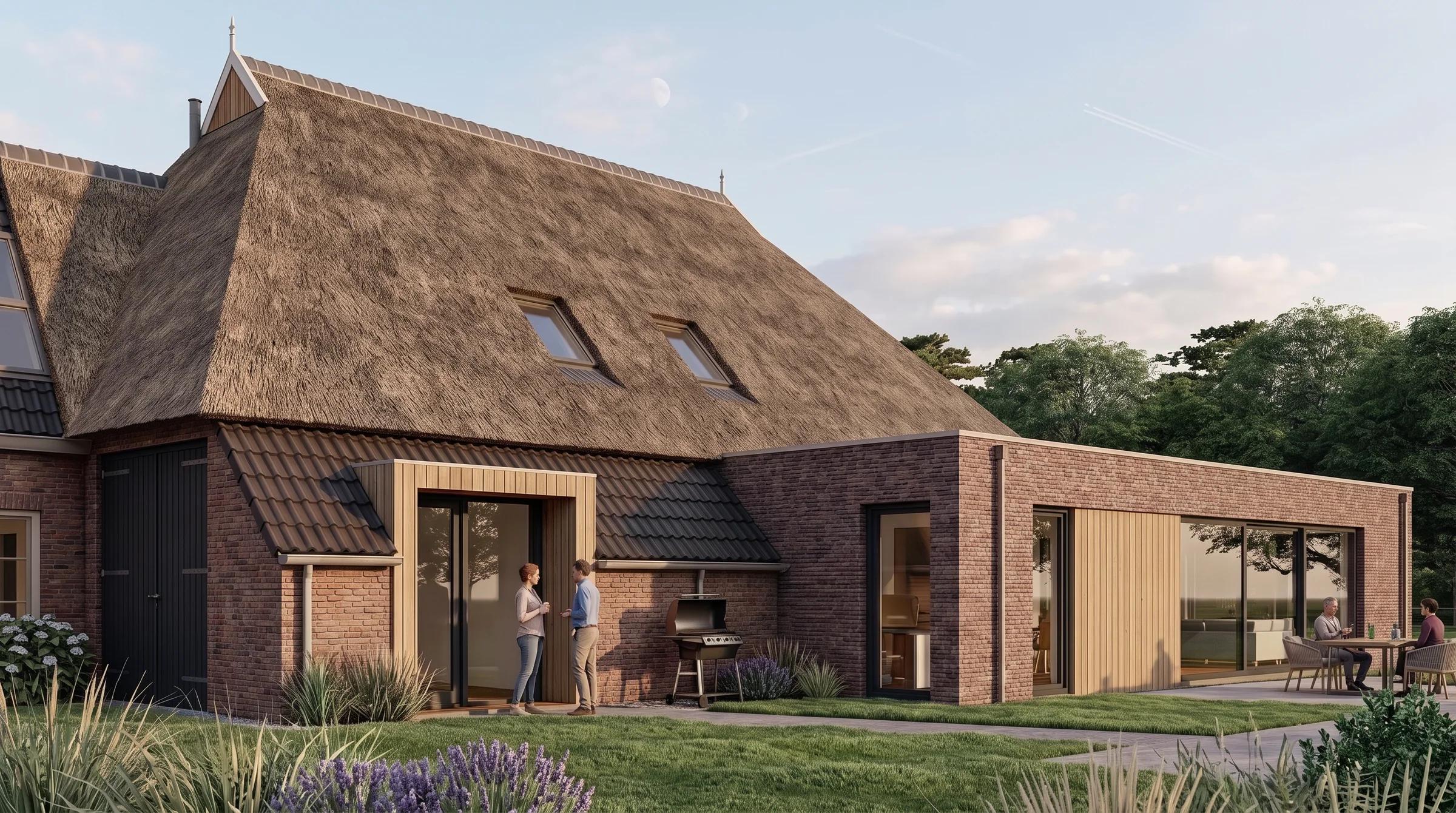 Woonboerderij Peize — Meer licht naast de kap