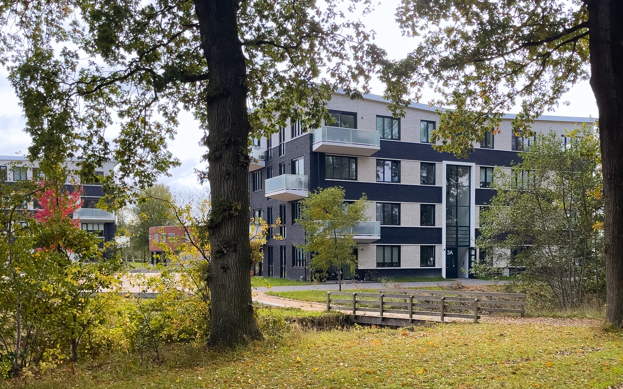 Woongebouwen stationsgebied — Groen als omlijsting