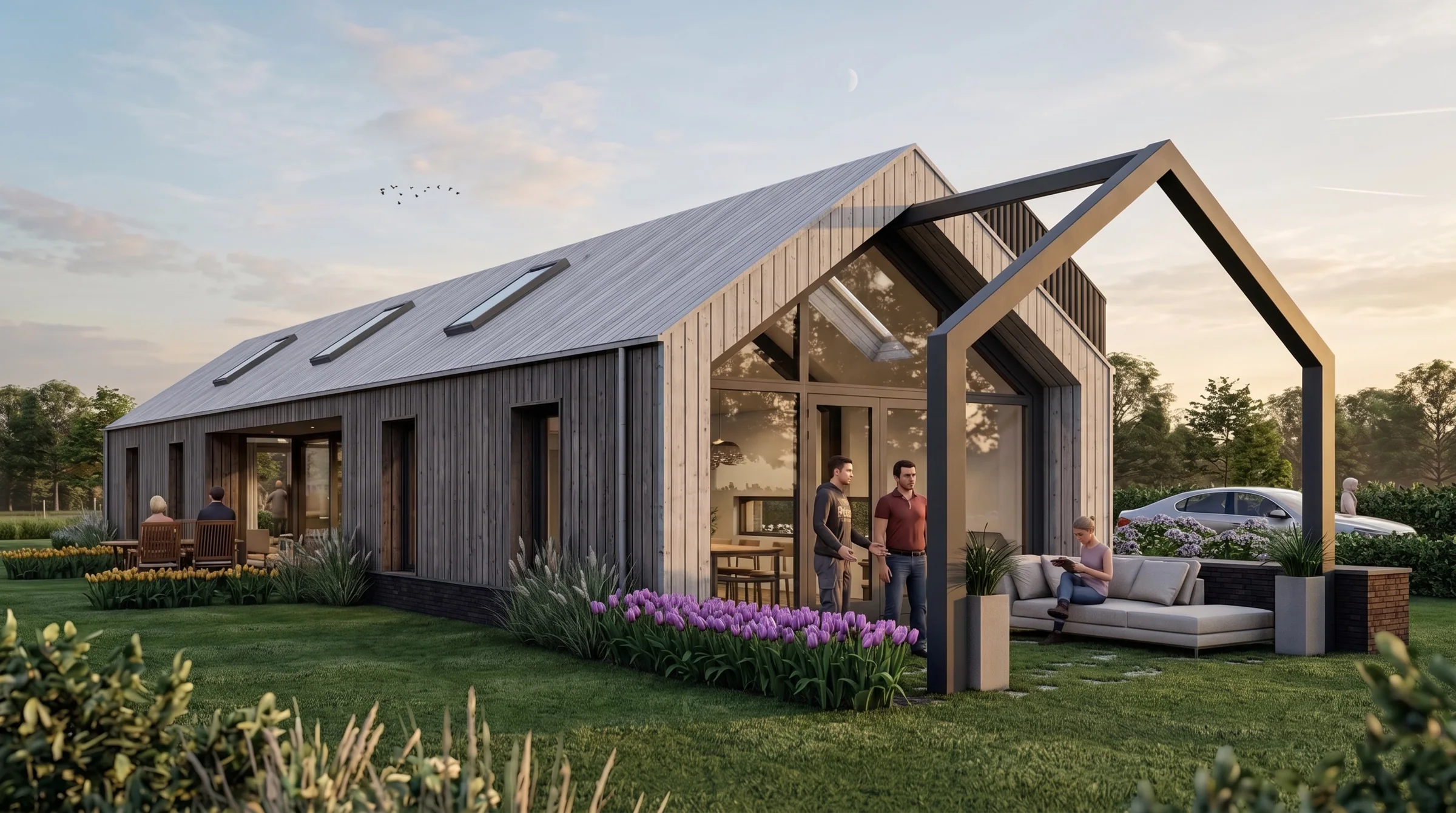 Woonhuis Nes — Licht onder de kap